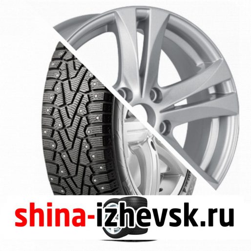 Колесо в сборе Pirelli Winter Ice Zero 225/60 R17 T 103 + NEO 744 6.5xR17 5×114.3 ET48 DIA67.1 Серебристый в Ижевске